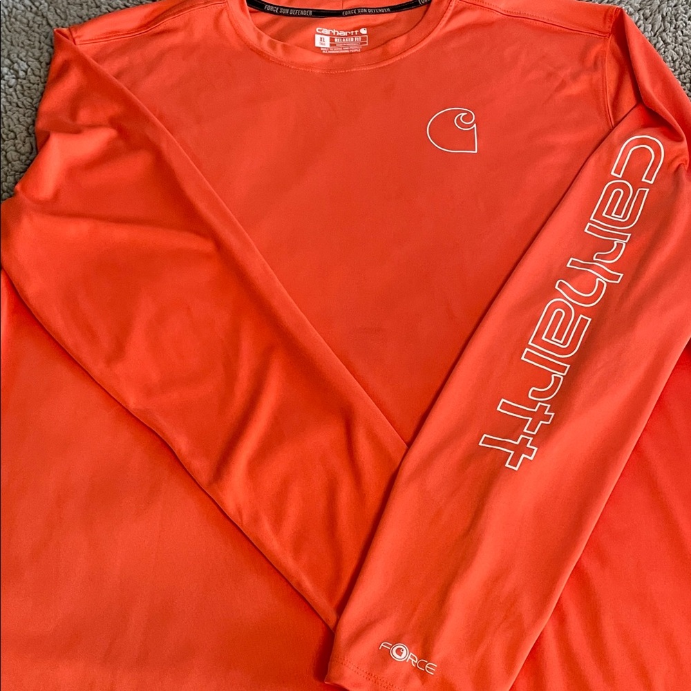 Carhartt Force Sun Defender LS Size XL Tall Relaxed Fit 

No Stains or Flaws